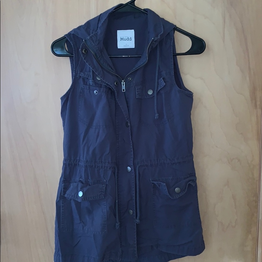 Blue Denim Vest